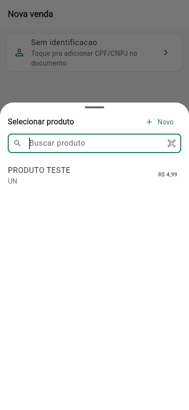 Seletor de produto