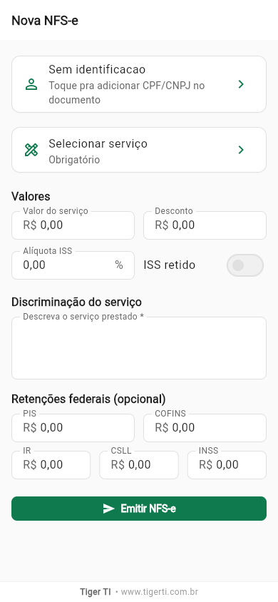 Nova NFS-e
